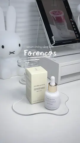 Forencos Serum - phiên bản cải tiến mới so với kem dưỡng nâng tone thông thường ✨ #forencos #chongnang #nangtone  #toneup #reviewlamdep 