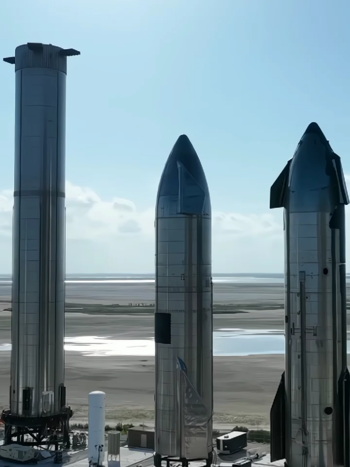Elon Musk Big Rocket 🚀 Starship Flights 🚀😍 #space #elonmusk #spaceflight #spacefans #shorts 
