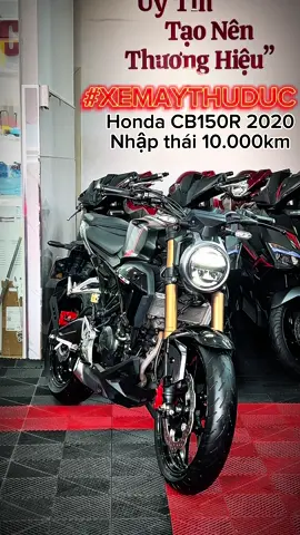 #xemaythuduc #muabanxemaycu #xechinhchu #xeluot Honda CB 150R 2020 nhập thái đi 10.000km BSTP em Minh bán chỉ 6x củ nhỏ tí tì tị ti thôi mà 😍.