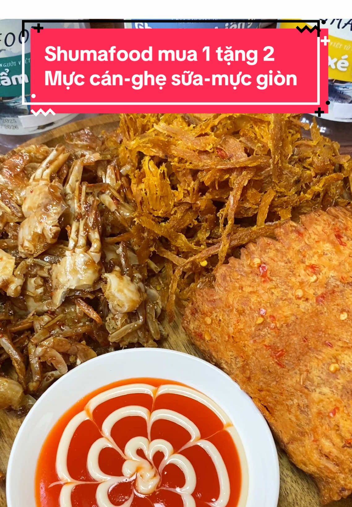 Mực cán tẩm vị, ghẹ sữa chiên giòn, mực giòn, được cả 3 vị ăn vặt, lai rai hết sảy luôn nghen! #nhunguyen28 #foodreview #muccantamgiavi #ghesuachiengion #shumafood 