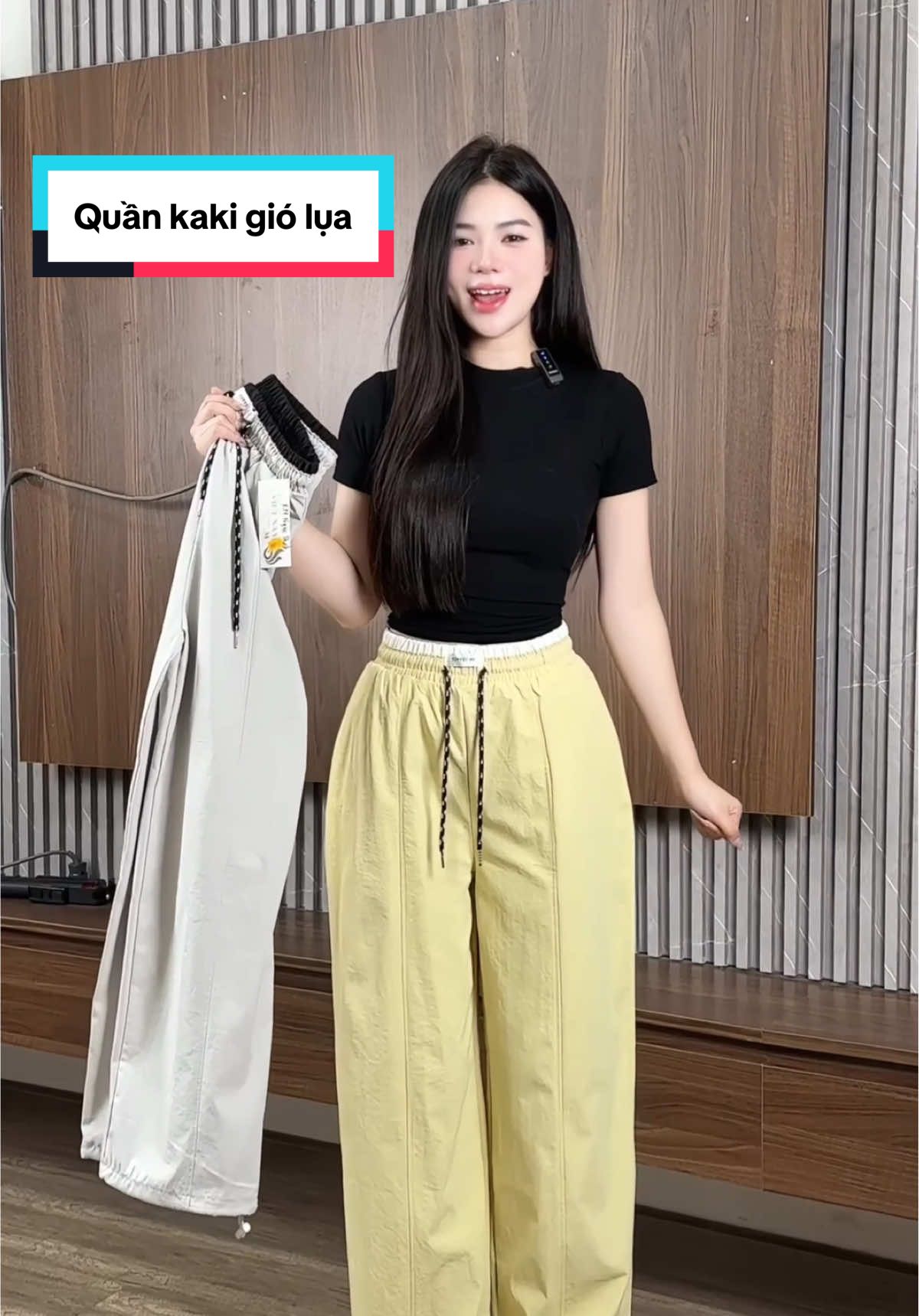 Quần chất kaki gió lụa mềm mát lắm nha các bà🥰#quandepgiare #xuhuongtiktok #quanhottrend #huynhchangreview #huynhchang00 
