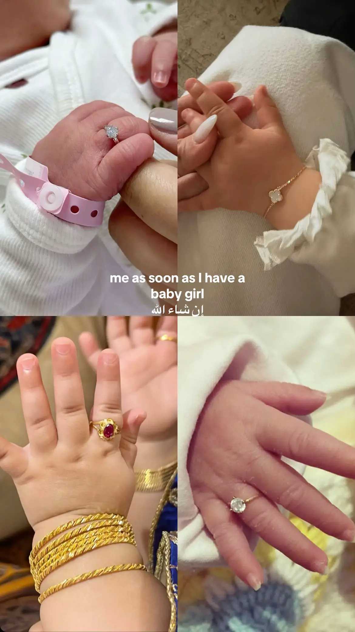 i can’t wait to have a baby girl #fyp #babygirl #girlmom #arabsong #babyfever 