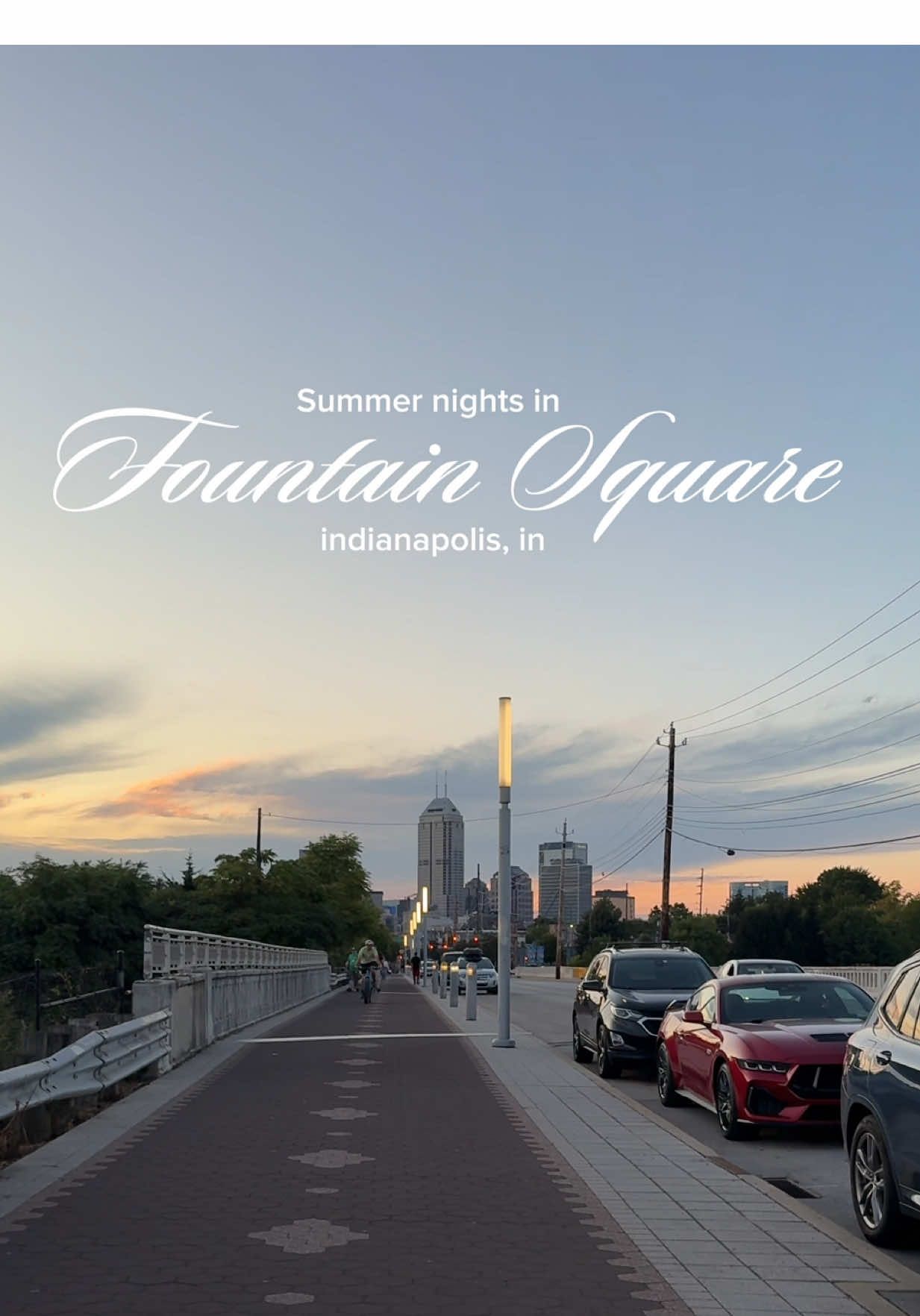 Don’t wanna leave this neighborhood yet :(  #CapCut #fountainsquare #indy 