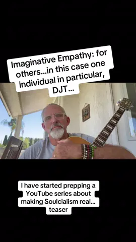 I’m singing as if I am him…yes, him Behind the anger look for the pain  Doesn’t excuse anything or anyone to be clear  But what I hope for goes beyond removal to re-formation  Of me too #soulcialism #empathy #narcissist #meditation 