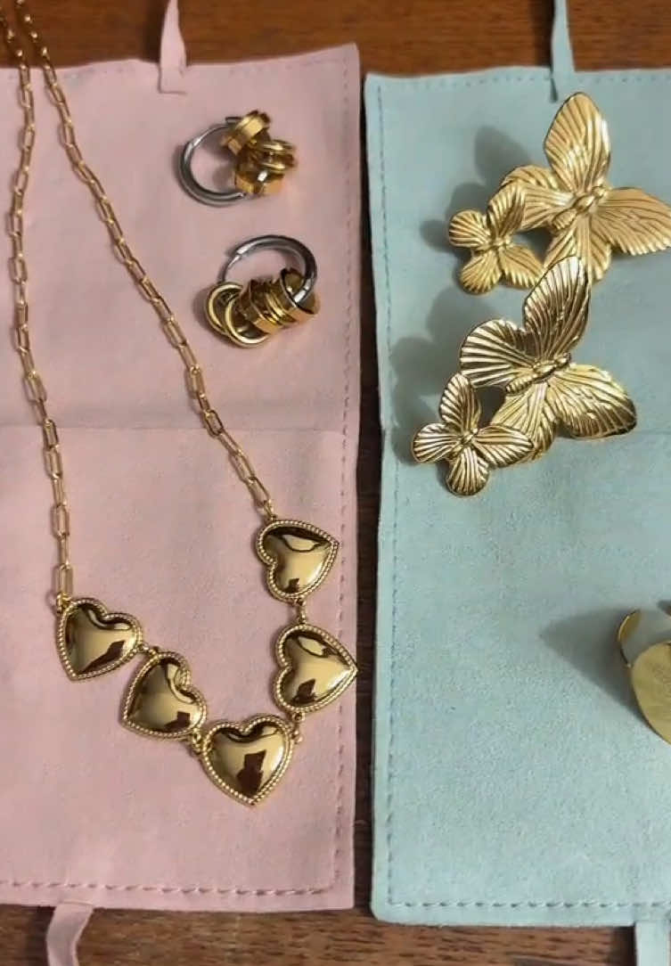 Beautiful pieces of EE brand with our wonderful icon🫶🏻✨.                   #jewelry #business #ugc #contentcreator #review 