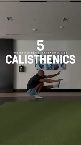 5 Underrated Calisthenics Moves for Powerful Legs #calisthenics #striqfit #legday 