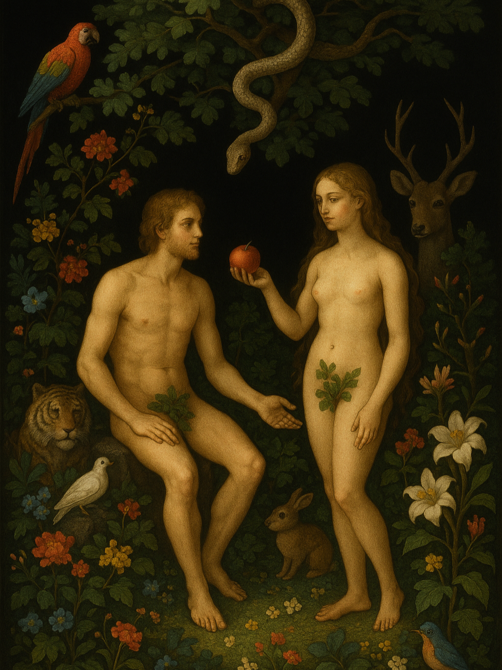 🗣️ ¿Qué idioma hablaban Adán y Eva en el Edén? Algunos creen que fue hebreo, otros dicen que un lenguaje adámico perdido, e incluso que dialogaban cantando 🎶. Un misterio que todavía genera debate… #MisteriosDeLaBiblia #misteriosbiblicos #cristianismo