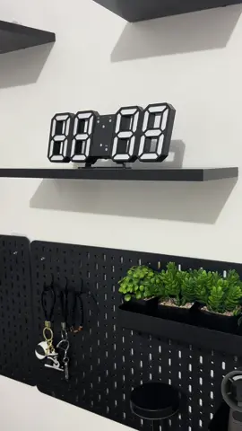 3D LED digital alarm clock for bed, kitchen, study table etc.#clock #ledclock #digitalclock #fyp#
