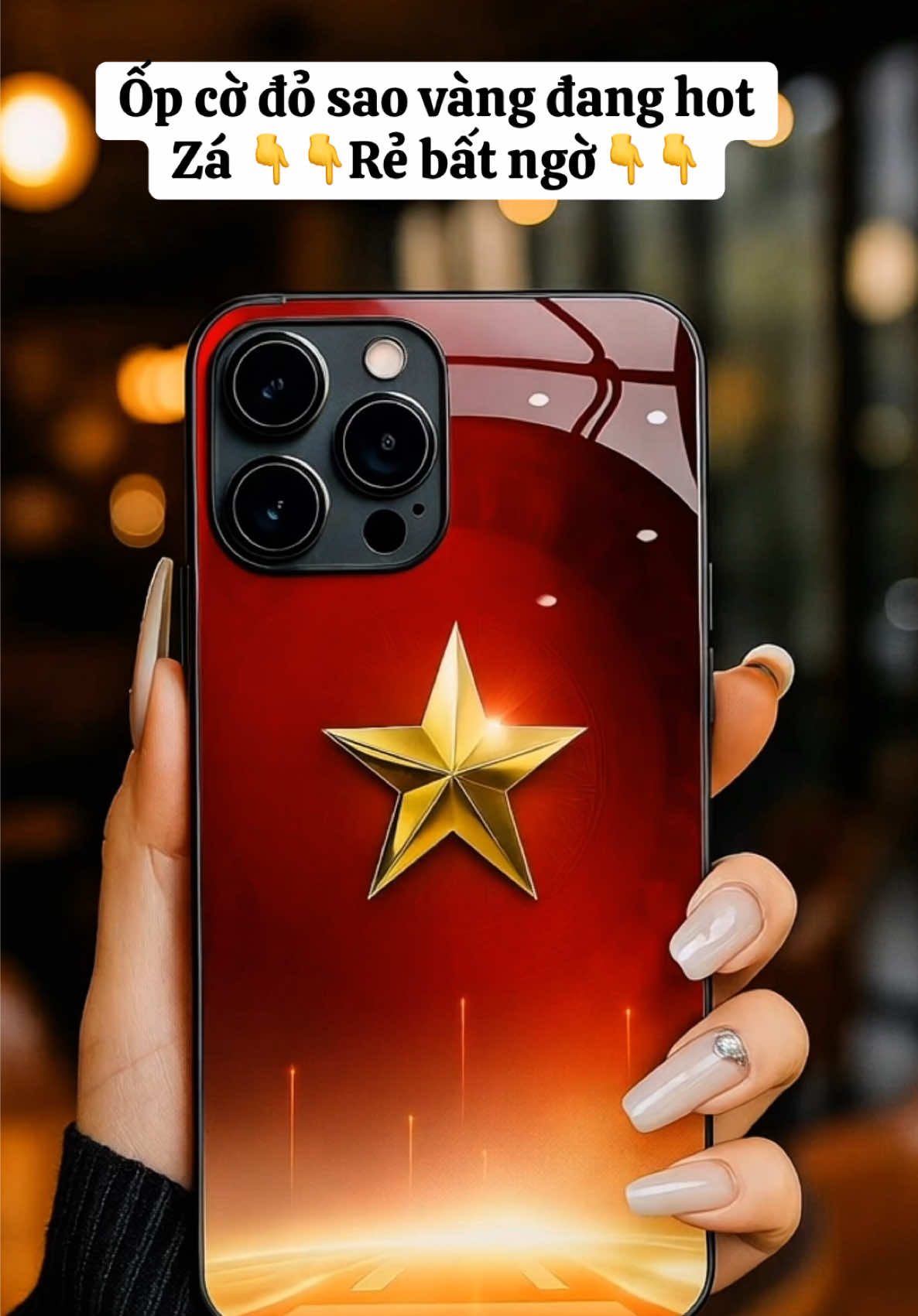 Ốp cờ đỏ sao vàng đang sale giá rẻ ,săn ngay mn ơi#ốplưngđiệnthoại #codosaovang #quockhanh2025 #yeunuoc #xuhuong 