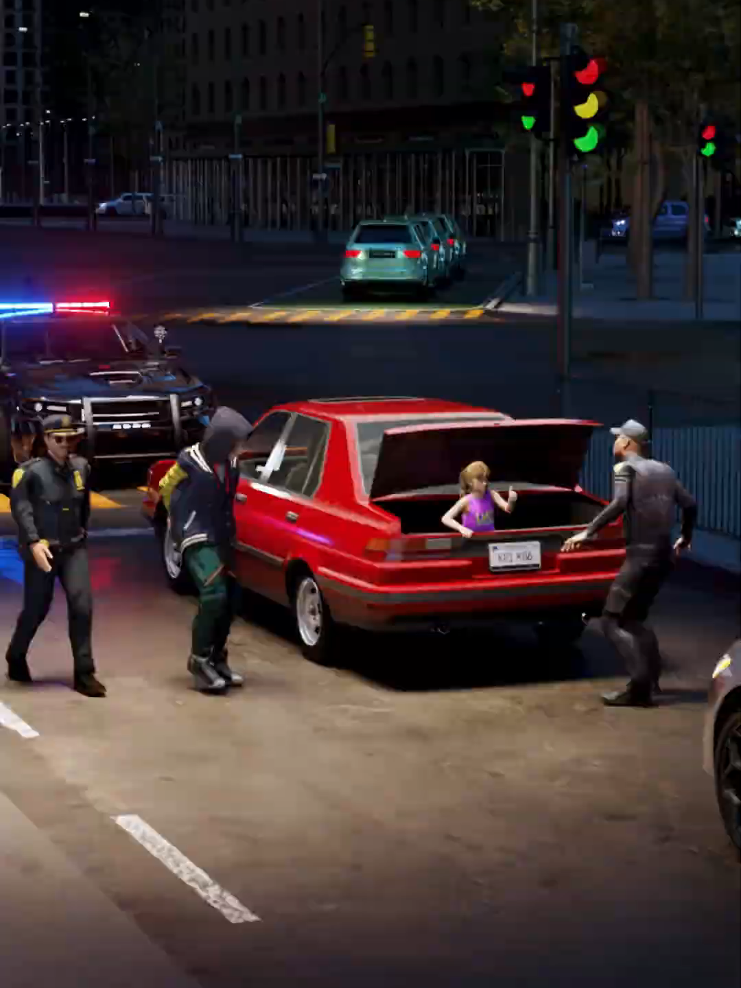 The AI car detect trunk activity  #fyp