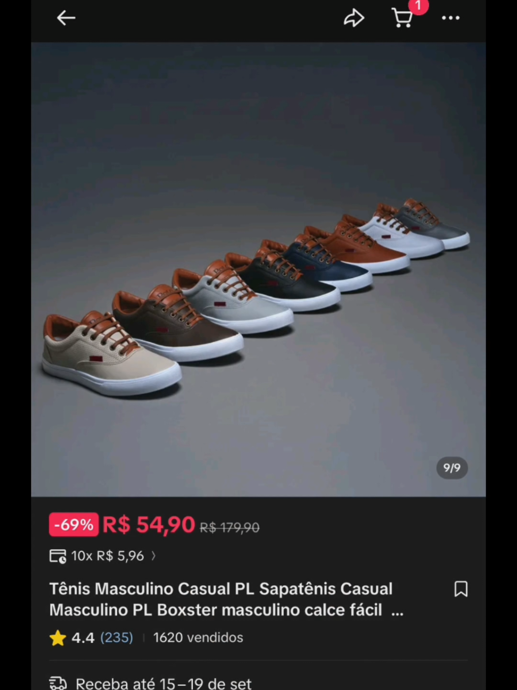 ✨ TÊNIS MASCULINO CASUAL PL BOXSTER – CONFORTO, ESTILO E VERSATILIDADE EM UM SÓ PRODUTO! ✨ Se você procura um calçado masculino moderno, confortável e que combina com qualquer ocasião, o Tênis Masculino Casual PL Boxster é a escolha ideal. Desenvolvido para homens que valorizam estilo e praticidade no dia a dia, este sapatênis masculino é perfeito para compor desde looks casuais até combinações mais sofisticadas. Produzido com material resistente e de alta qualidade, o tênis Boxster masculino oferece durabilidade e conforto em cada passo. Seu design moderno traz um acabamento elegante em tom bege com detalhes em marrom, sola branca antiderrapante e fechamento em cadarço que garante ajuste perfeito ao pé. O interior é macio e respirável, proporcionando bem-estar durante todo o uso. ✔️ Destaques do produto: Modelo casual versátil para todas as ocasiões; Design moderno e estiloso que combina com calça jeans, bermuda ou social; Conforto garantido com palmilha macia e interior acolchoado; Solado de borracha antiderrapante para maior segurança; Material resistente e fácil de limpar; Ideal para uso diário, trabalho, passeios e encontros. Com uma avaliação de ⭐ 4.4 de 5 baseada em centenas de clientes satisfeitos e mais de 1.400 pares vendidos, o Tênis Masculino Casual Boxster é sucesso em vendas e um dos mais procurados na categoria de sapatos masculinos. 💡 Perfeito para quem busca tênis casual masculino barato, sapatênis confortável, tênis estiloso para sair, calçado versátil e resistente, além de ser um excelente presente para homens modernos. Não perca a chance de garantir já o seu com super desconto de até 68% OFF! 👟🔥 👉 Clique em Comprar Agora e leve mais estilo, conforto e praticidade para o seu dia a dia!