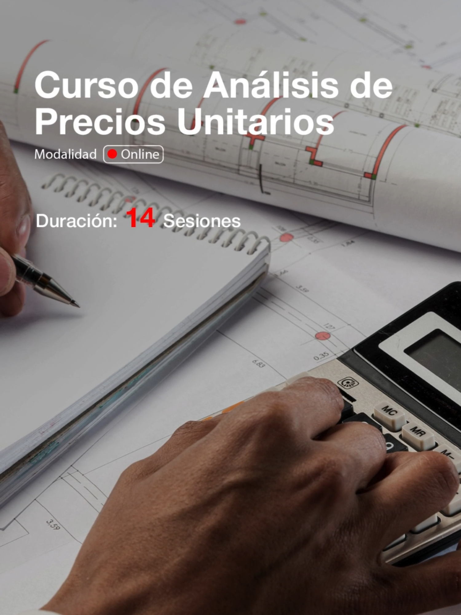 ✅ INSCRIPCIONES ABIERTAS ✅ Curso de Análisis de Precios Unitarios Impartido por: Arq. Alfonso Cervantes Díaz Modalidad de curso: Online 🔴 📅 Fechas de sesiones: • 15 y 17 de septiembre del 2025 • 22 y 24 de septiembre del 2025 • 29 de septiembre y 1 de octubre del 2025 • 6 y 8 de octubre del 2025 • 13 y 15 de octubre del 2025 • 20 y 22 de octubre del 2025 • 27 y 29 de Mayo de 2025 ⏰ Horario:  Lunes y Miércoles de 7:00 a 9:00 PM Centro de México.🇲🇽 📜 Constancia: Al finalizar correctamente el curso vas a recibir una constancia digital emitida par la Academia de Arquitectura Avanzada. — Inscríbete en el enlace de nuestro perfil. https://www.arquitecturaavanzada.com/cursos-en-vivo/curso-de-analisis-de-precios-unitarios/ 💲 Hasta 12 meses sin intereses pagando con métodos de pago participantes. Alumnos de la Membresía AA obtienen un 10% descuento. — Si aún no eres miembro de @arquitecturaavanzada Únete desde $300 MXN al mes Enlace en nuestro perfil: www.arquitecturaavanzada.com/seleccion-del-plan/ Solicita más información, dejándonos tu correo o escríbenos a: contacto@arquitecturaavanzada.com — #membresíaAA #escueladearquitectura #arquitectura #clasesAA #conferenciasAA #cursosenlinea #clasesenlinea