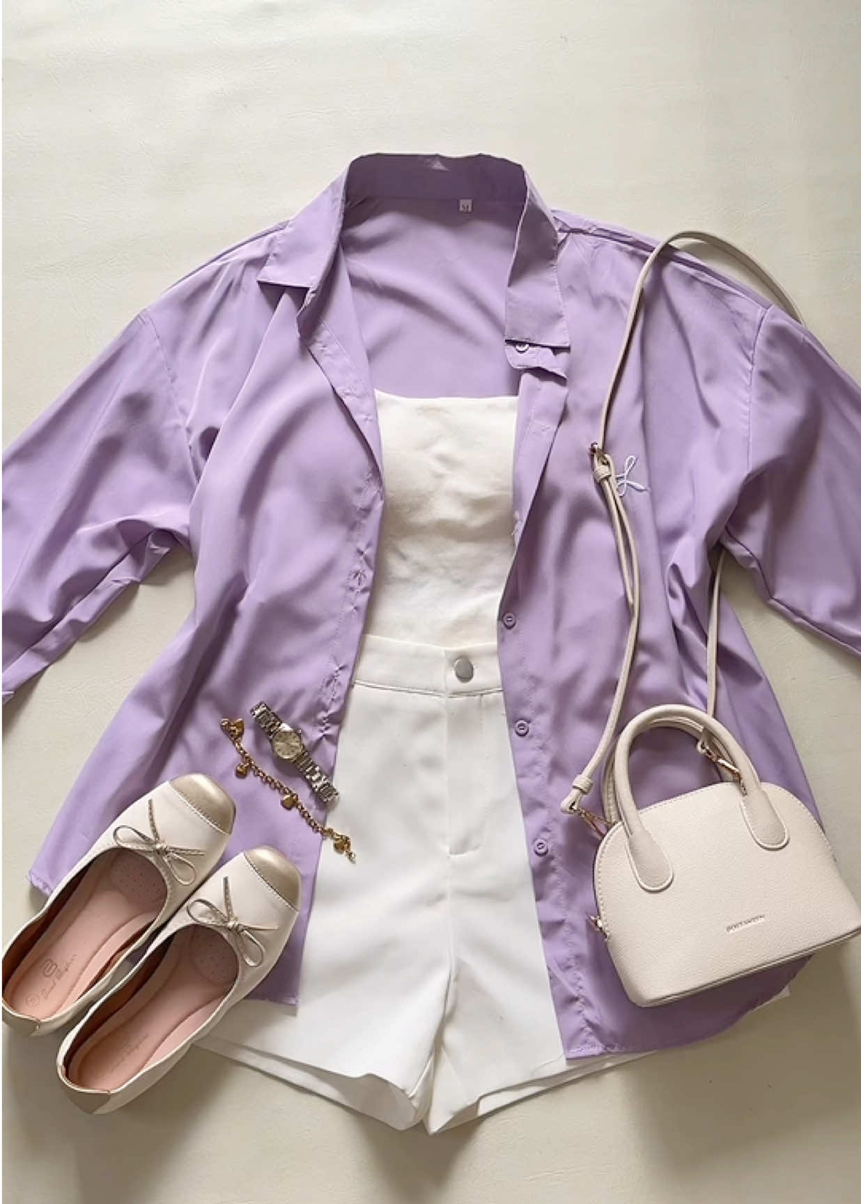 purple moment 🤍✨ #outfit #longsleevepolo #casualoutfit #purple #purpleoutfit