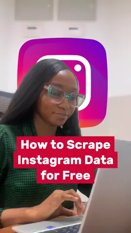 Scrape Instagram data for sentiment analysis, market research and more Tool: @apifytech #dataanalytics #webscraping #ai #datascience #powerbi