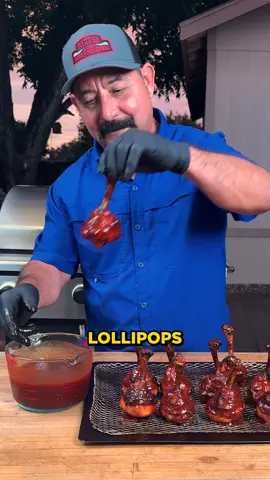 Smoky, Grilled, Saucy, Juicy Chicken Drumstick Lollipops cooked to perfection on the @recteq X-Fire Pro 🔥