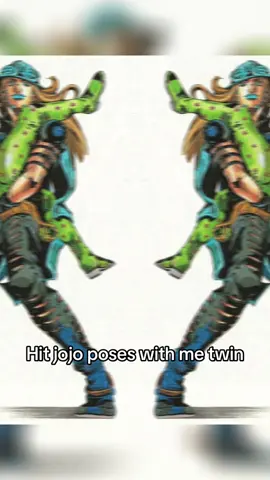 Become gyro and johnny with me twin #jojosbizarreadventure #gryozeppelli #sbr #jojobizarreadventure #jojoposes 
