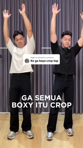 Replying to @allizwell ini kaos boxy yang secara looks tetep boxy tapi ga crop top dan kemarin dapet nego lagi kalian bisa manfaatin sih sebelum hrg berubah #kaosboxy #boxyfit #boxyshirt 