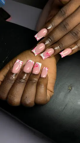 Square nails 😊🥰#squarenails #2025nails #nailstok 