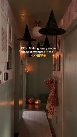 My hallway transformation featuring @Society6 prints + wallpaper was just begging to be turned spooky! I love how it’s coming along and have been shopping the HUGE Society 6 Labor Day sale to complete the space. Shop now until 9/2 for 30% off wall art and up to 40% off select products! 🧡🎃🍂 Just in time for (almost) Fall 🫶🏻 #Society6 #Society6WallArt #LaborDaySale #FoilArt