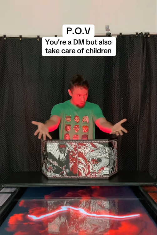 POV: Your a DM and Parent 🍼 #dnd #dungeonsanddragons #ttrpg #tabletopgames #oneshotquesters 