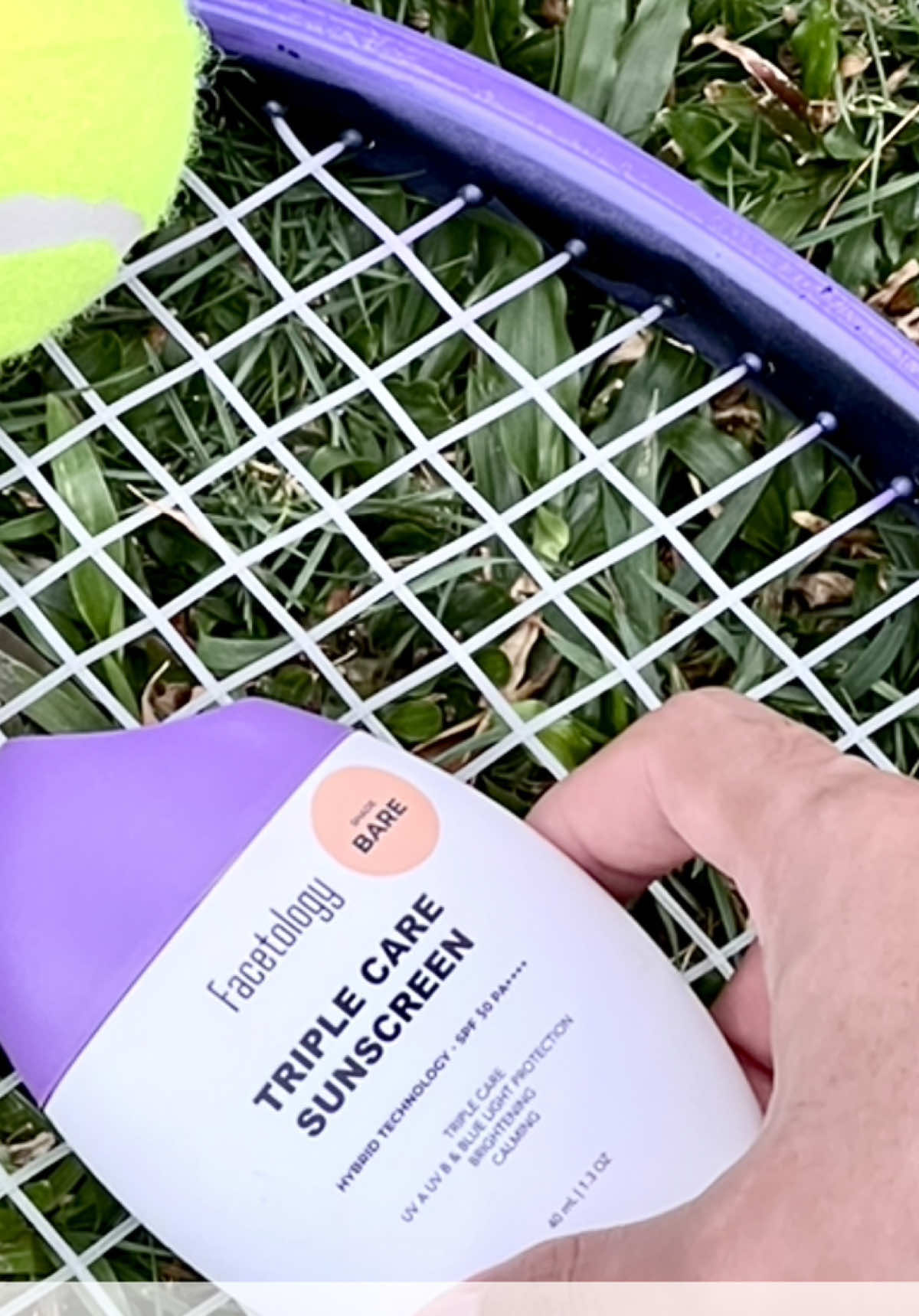 Semenjak ada tinted sunscreen jadi males makeup tebel-tebel gak siih? yang penting jerawat ke cover aja😝 #facetology #skincare #sunscreen #contentcreator 