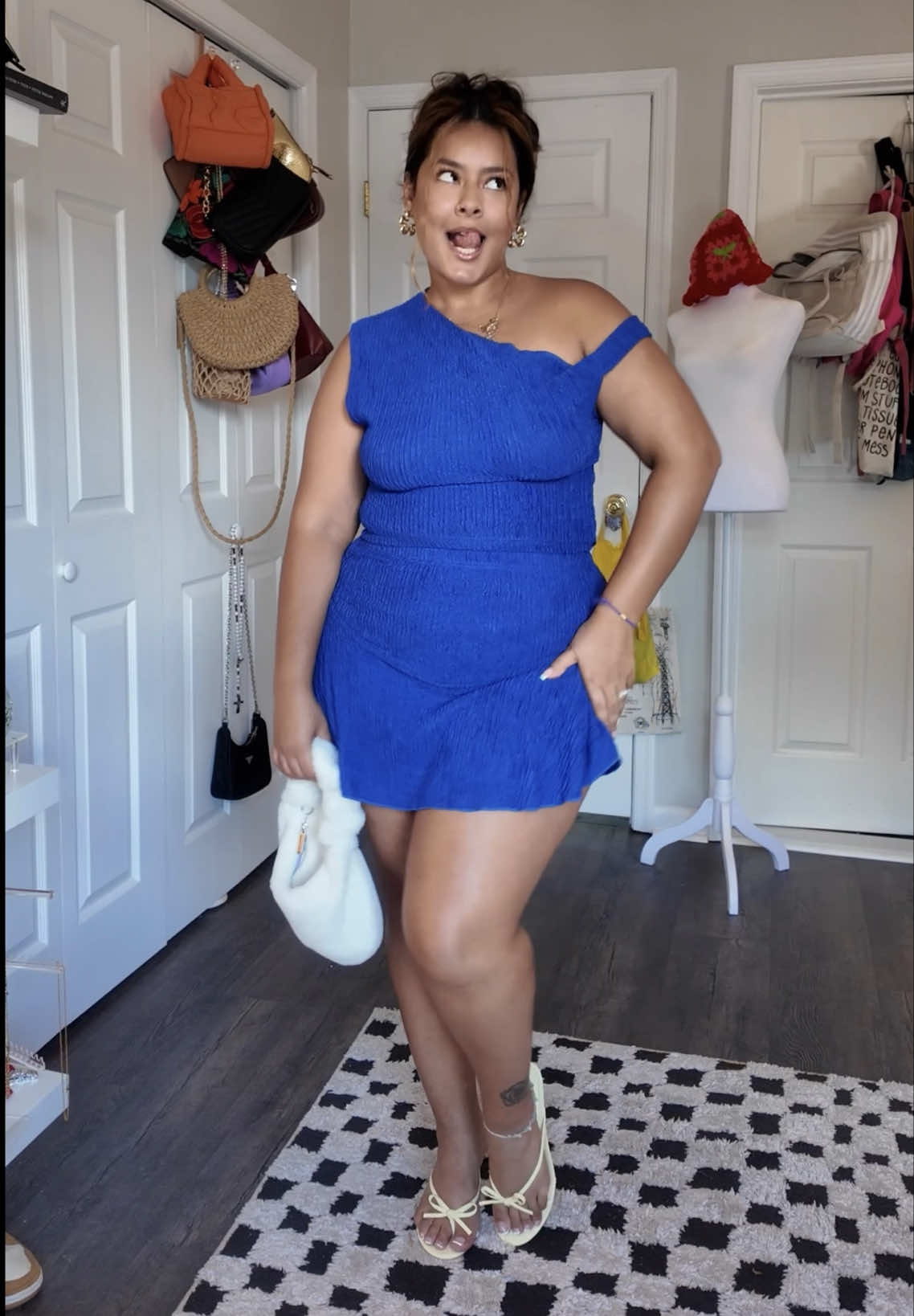 I love that this could be a day fit or a night fit  #skirtset #tiktokshop 