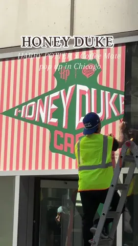 Honey Duke pop up opening soon in Chicago on Michigan Ave! @Harry Potter @Coffee mate  #harrypotter #coffee #honeyduke #chicago #popup