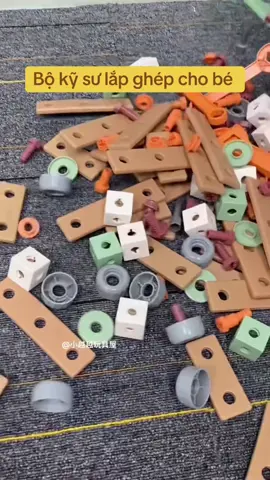 Đồ chơi kỹ sư lắp ghép cho bé tư duy sáng tạo #xuhuongtiktok #dochoikysu #fpyシ 
