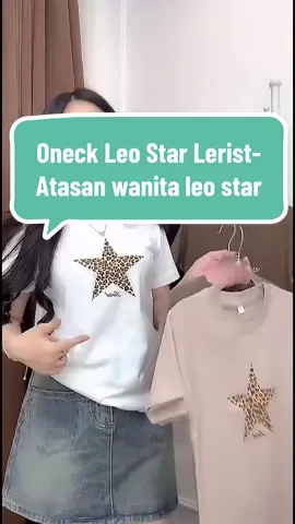 Oneck Leo Star Lerist- Atasan wanita leo star #atasanwanita #tiktokshop #tiktokshopindonesia 