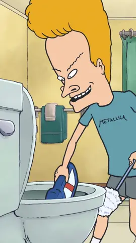 Cleaning is cool. 🔥🤘 #Beavis #MikeJudge #animation #cleaning