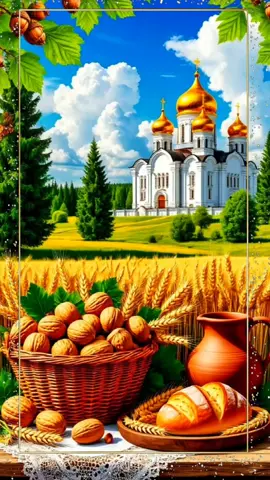 29августа#Орехово -Хлебный Спас#Праздник #Поздравление #🥯🥖🥐🥰🥰 