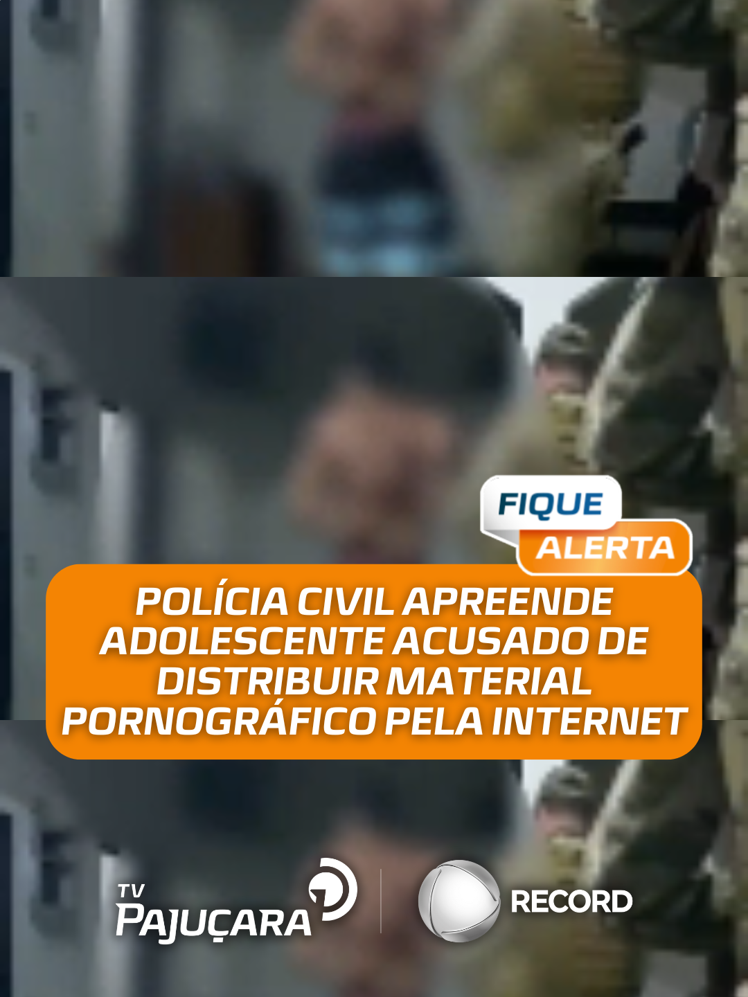 POLÍCIA CIVIL APREENDE ADOLESCENTE ACUSADO DE DISTRIBUIR MATERIAL PORNOGRÁFICO PELA INTERNET 📡 Acompanhe o #FiqueAlerta às 11h30 da manhã pela tela da #TVPajuçara | #Record ou pelo YouTube.