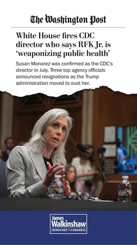 Putting a quack like Kennedy in charge of HHS was a terrible mistake.  But this comes down to the same issue driving the broader destruction of the federal government — they don’t want anyone sentient, only head nodding Dear Leader loyalists need apply. #fairfax #fyp #fypシ #foryou #foryoupage 