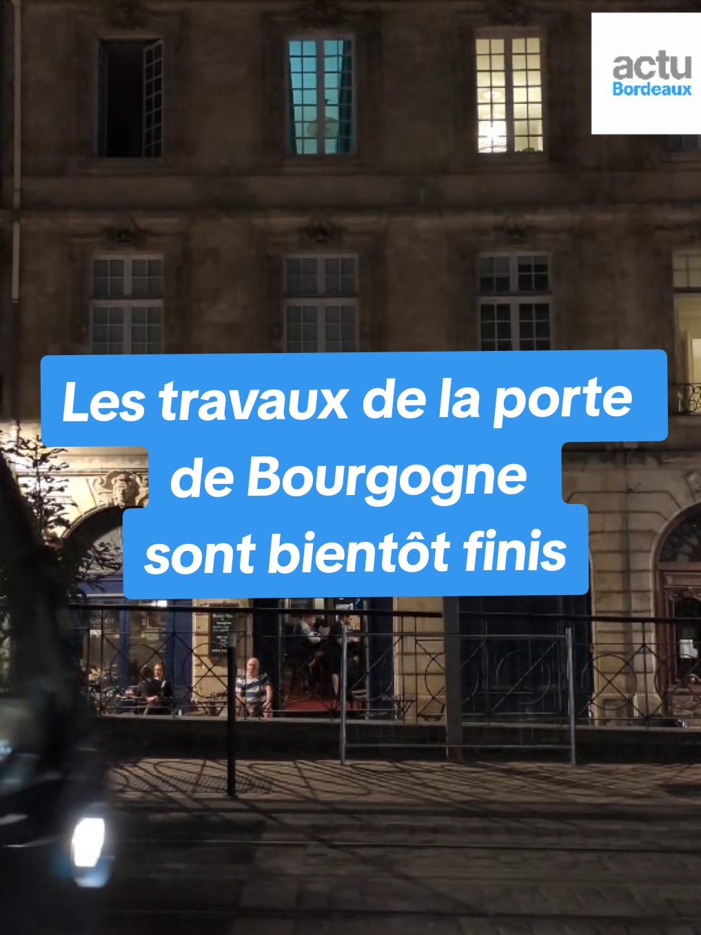 Les travaux de la porte de Bourgogne sont bientôt finis. Trois nuits d'essais intensifs ont eu lieu avant la reprise du trafic selon le schéma standard le 1er septembre. #bordeaux #tbm #fyp  #travaux #tram 