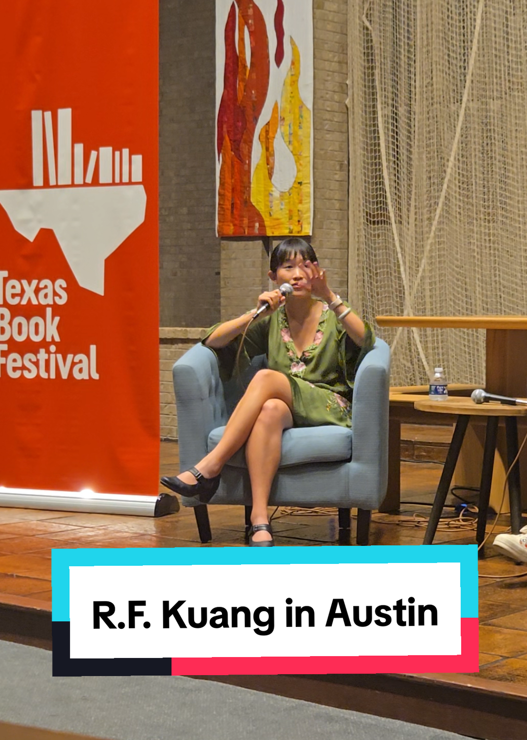 R.F. Kuang is not afraid of AI taking her job #rfkuang #katabasis #BookTok #austintx 