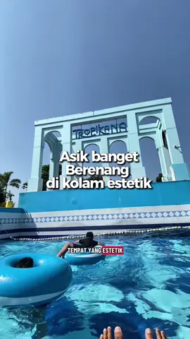 Seger banget liat warna biru-biru pink, tempatnya juga seru banget, best deh tropikana 🤩  #JelajahHepi  #travelokaxperience  #RealwayXTropikanaWaterparkCirebonXtravelokaxperience #tropikanacirebon #tropikanawaterpark @realwaymediaindonesia
