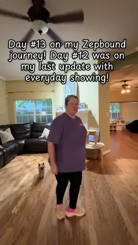 Day number 13! I take my third round of shots tomorrow night! This has been an amazing journey so far! I’ve had very little side effects and it’s all thanks to you all for posting tips and tricks! #glp1community #glp1forweightloss #zepboundforweightmanagement #zepboundjourney 