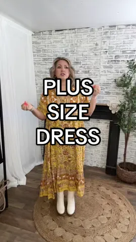 Fall dress, and it’s on sale #plussizedress #plussizefashion #curvyfashion #falldress 