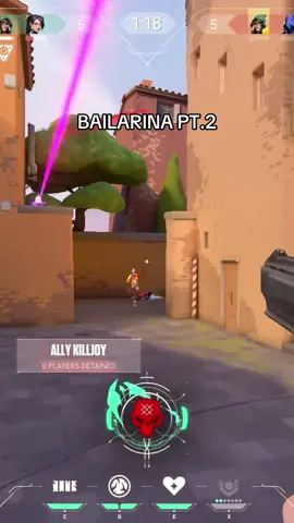 Bailarina pt.2 #Valorant #valorantlatam #valorantfunny #valorantclips #valorantfyp 