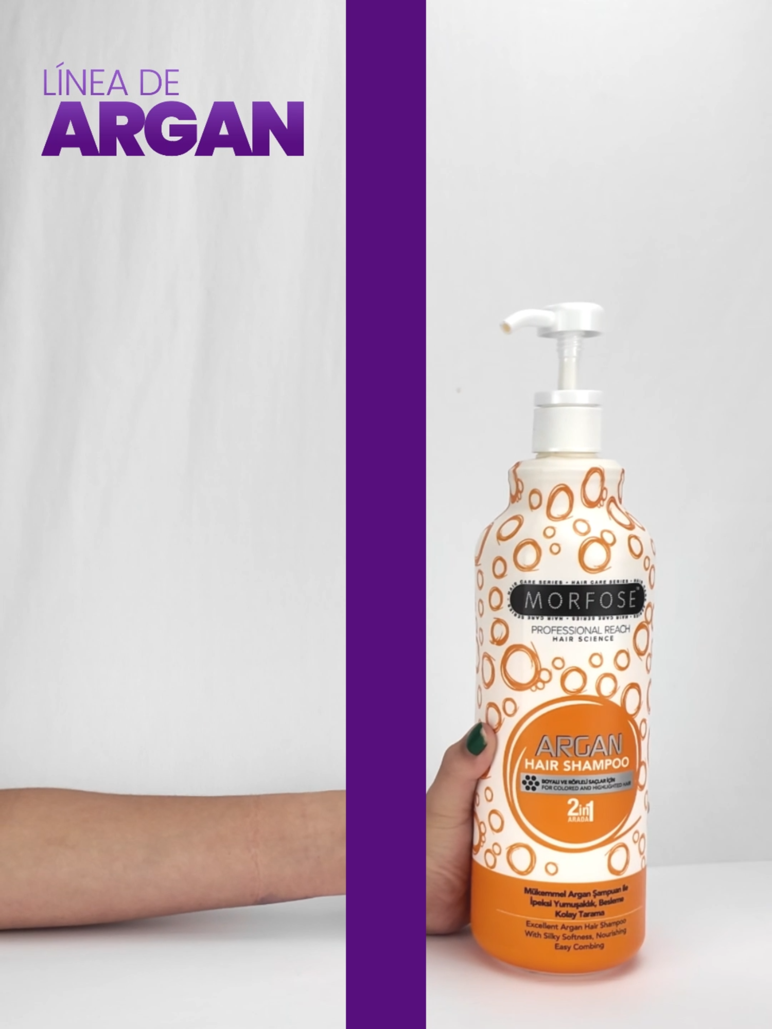 Nutrición intensa con el poder del argán. 💛🌰 La línea Argan de Morfose revitaliza, suaviza y protege tu cabello desde el primer uso. 🌿 Beneficios principales: ✔ Hidratación profunda ✔ Control del frizz ✔ Brillo natural ¿Tu cabello necesita un respiro? Argan es la fórmula que lo transforma. 📩 Escríbenos para conocer nuestros puntos de venta y aliados comerciales. #ArganMorfose #CuidadoCapilar #MorfoseVzla #HairCareNatural