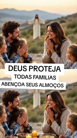 🙏✨ Deus é o refúgio da família, o guarda fiel que nunca dorme 🛡️👨‍👩‍👧‍👦. Ele cobre cada lar com suas asas 🕊️, afasta todo mal 🚫👹, e enche cada coração de paz 💖🌿. 🔥 Onde há temor, Ele traz coragem 💪, 🌈 onde há escuridão, Ele derrama luz ☀️, 🌊 onde há tempestade, Ele acalma o vento 🌬️⚓. 🙌 Cada passo é guiado, cada lágrima é enxugada 😢➡️😊, e cada manhã a família acorda protegida sob sua mão poderosa ✋✨. 🏠❤️ “Se o Senhor não guardar a casa, em vão vigia a sentinela.” Ele guarda, protege, e sustenta — hoje e sempre ♾️🛡️.