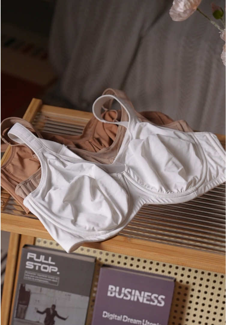 You know that perfect 72°F weather? This is the bra version of it. #HSIA #hsiabra #minimizer #plussize #curvy #comfortable #bra #fashionfinds #tiktokshopfinds #bra #fallfashion 