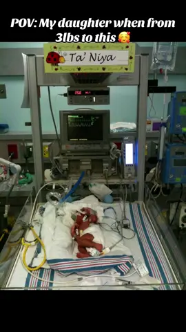 When she was born vs now. Going home without my baby was devastating and I cried many times while she was in the NICU. Now look at her standing at 5’7” (almost taller than me) weighing over 100lbs. My mini me, my rainbow baby, my first, my EVERYTHING🥰 #NICU #nicubaby #preemie #strongwomen #motherhood 