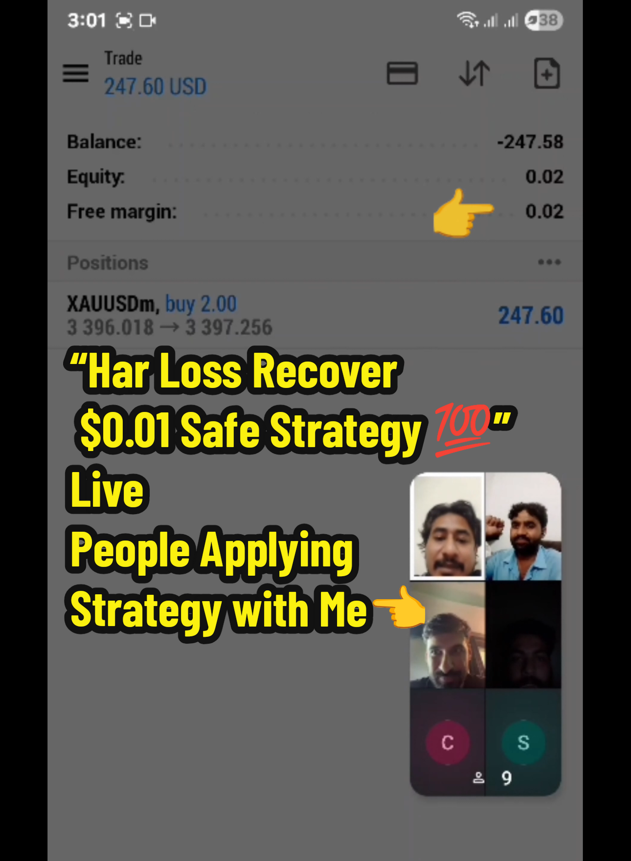 “Har Loss Recover – $0.01 Safe Strategy 💯” 
