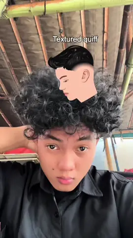 Rekomendasi filter 😭#haircut #frenchcrop #curlyhair 