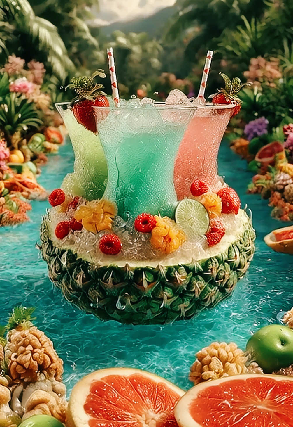 It’s so hot today that I could only make this juicy summer video 🍉☀️@Hailuo AI (MiniMax) #SummerVibes #HotDay #JuicyMood #FruitMagic #ChillTime 