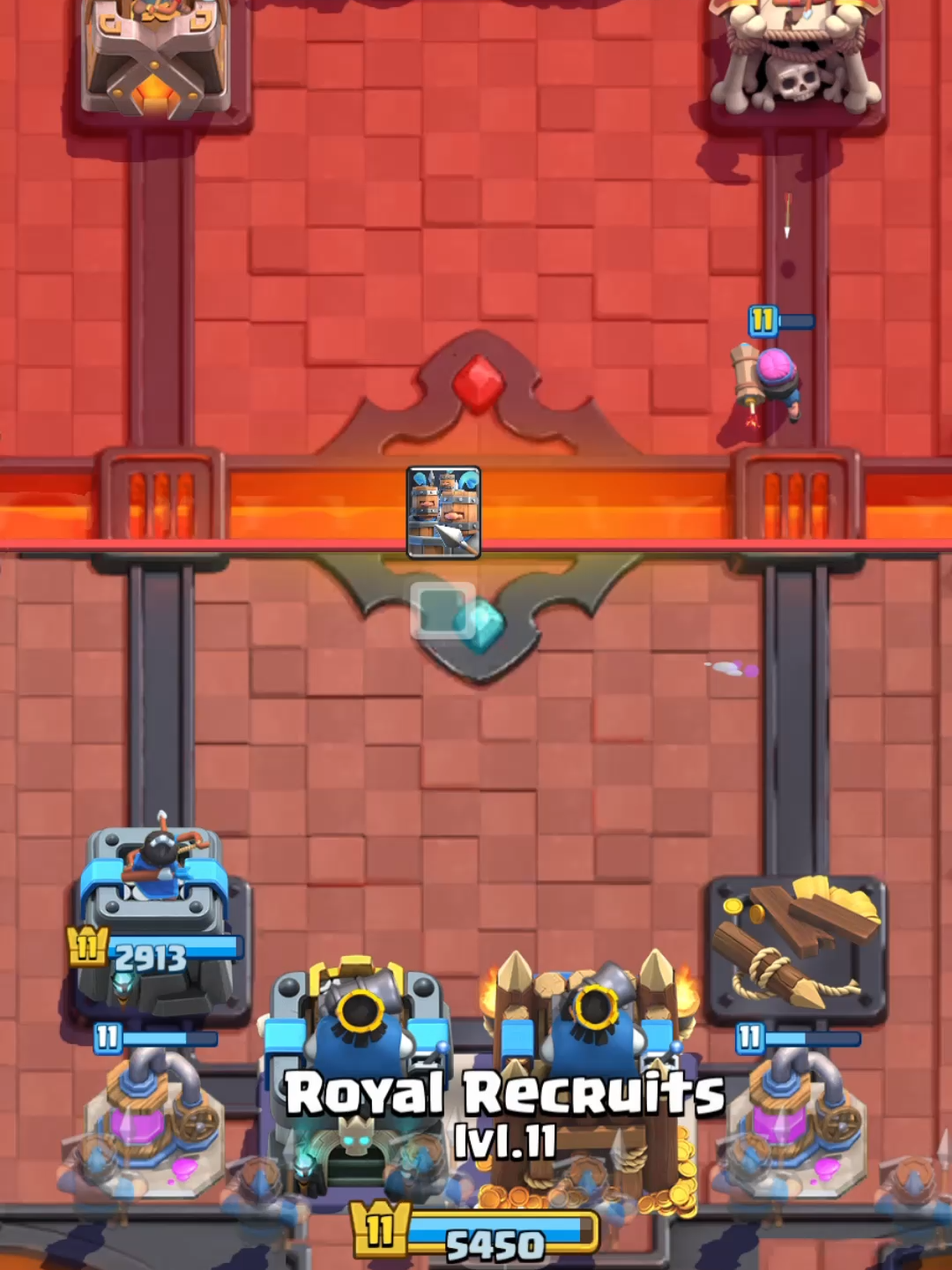 the royal recruit rush never fails#fyp #foryou #xyzabc #viral #pleaseblowup #supercell #clashroyal #commandererwin #erwinsmith #AttackOnTitan #aot #viralvideo @ashton.5oh