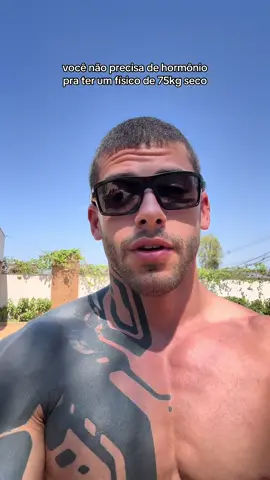 se você precisa de hormônio pra ter um shape de praia, seu treino e sua dieta não estão bem estruturados 