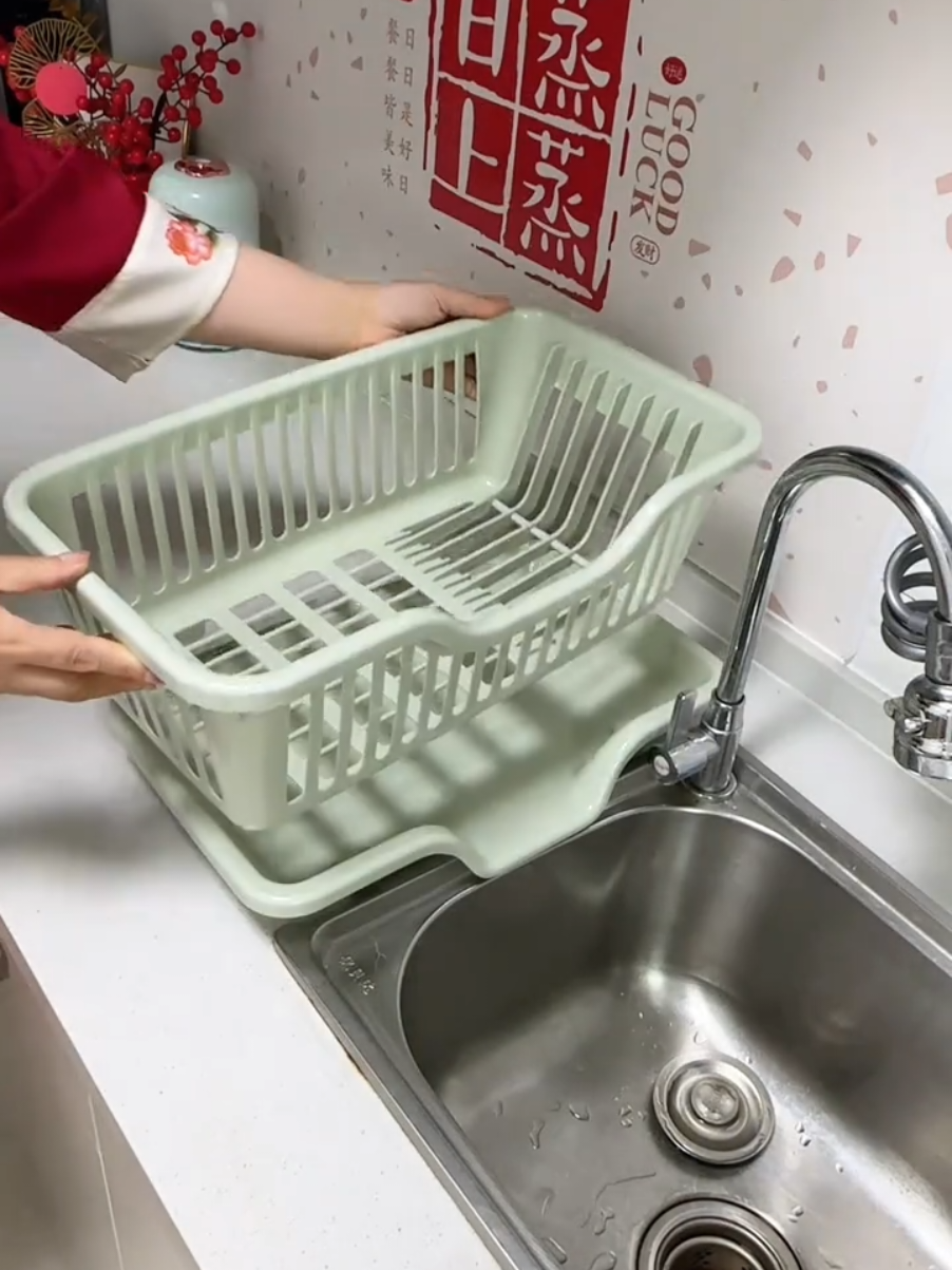 giá úp bát đĩa,có khay hứng nước ,ống để đũa thìa tiện lợi#giáupbatdiahungnuoc #giaupbatdia #cửahangthongminh360 #xuhuong #xuhuongtiktok 