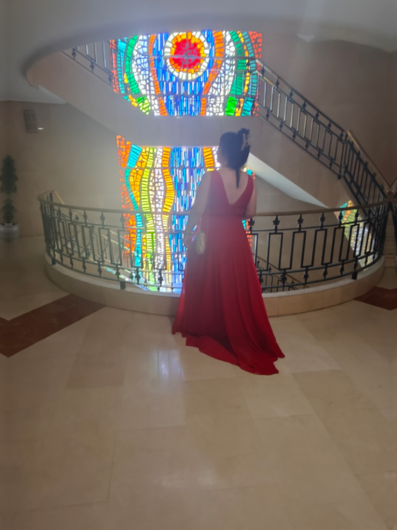 Wedding guest dress ❤️ #WeddingGuest #RedDress #ElegantStyle #EveningLook #ChicVibes 